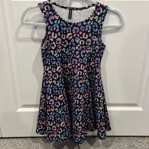 Rainbow Cheetah girls dress